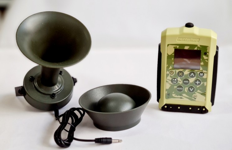Электронный манок Hunterhelp MASTER 3 в комплекте с динамиком TK-9RU  Compact